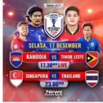 Timor Leste vs Kamboja di Piala AFF 2024, Sore Ini Pukul 17.30 WIB Live di iNews!