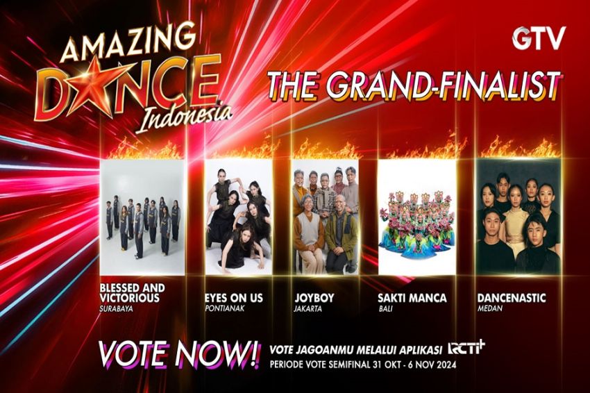 Waktu Makin Tipis, Segera Vote Grup Pilihanmu Menang di Grand Final Amazing Dance Indonesia!