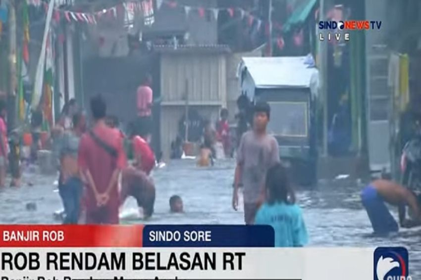 10 Wilayah di Pesisir Utara Jakarta Terancam Banjir Rob, Berikut Sebarannya