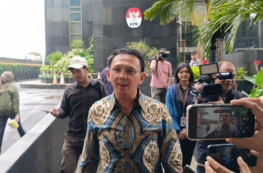 Ahok Ogah Komentari Penetapan Tersangka Hasto Kristiyanto: Tanya KPK Lah