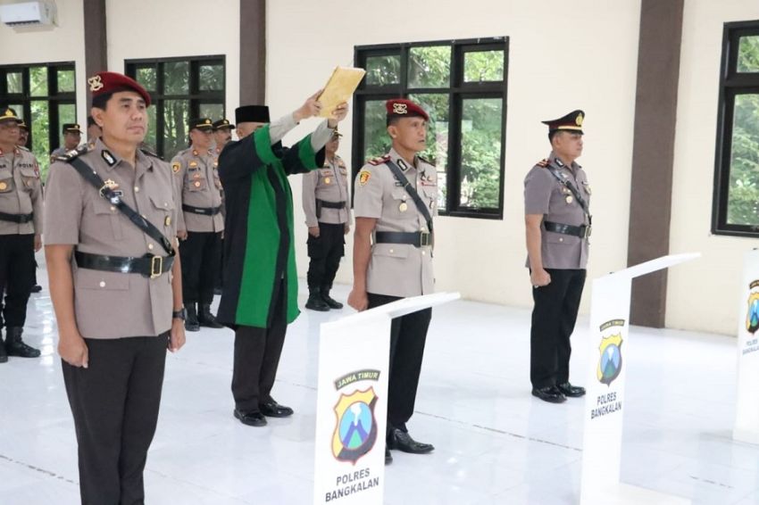 AKP Hafid Dian Maulidi Resmi Jabat Kasat Reskrim Polres Bangkalan