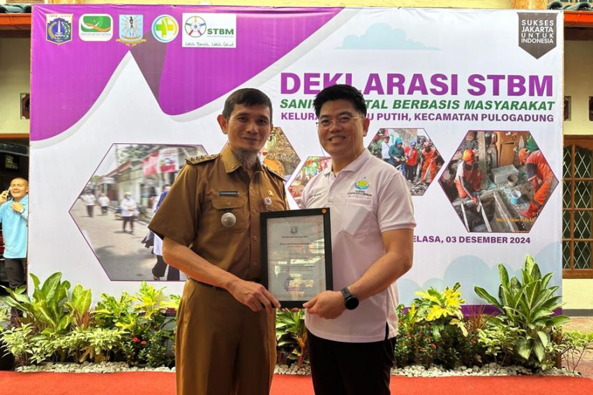 Aktif Program Sanitasi di Kayuputih, Yayasan Wijaya Peduli Bangsa Raih Penghargaan