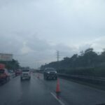 Arus Balik dari Puncak, Tol Jagorawi Arah Jakarta Contraflow dari KM 21+850 hingga KM 11+700