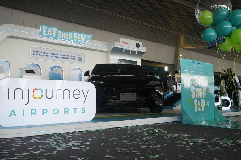 Belanja di Enam Bandara InJourney Airports Bisa Langsung Dapat Hadiah Mobil Listrik Tanpa Diundi!