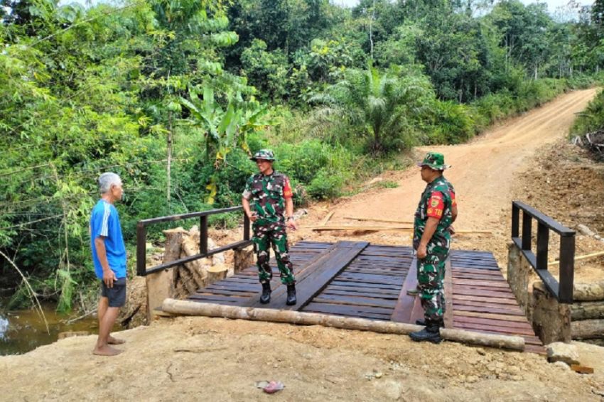 Berkah TMMD ke-122, Mimpi Jalan Bagus di Bangko Barat Merangin Jadi Kenyataan