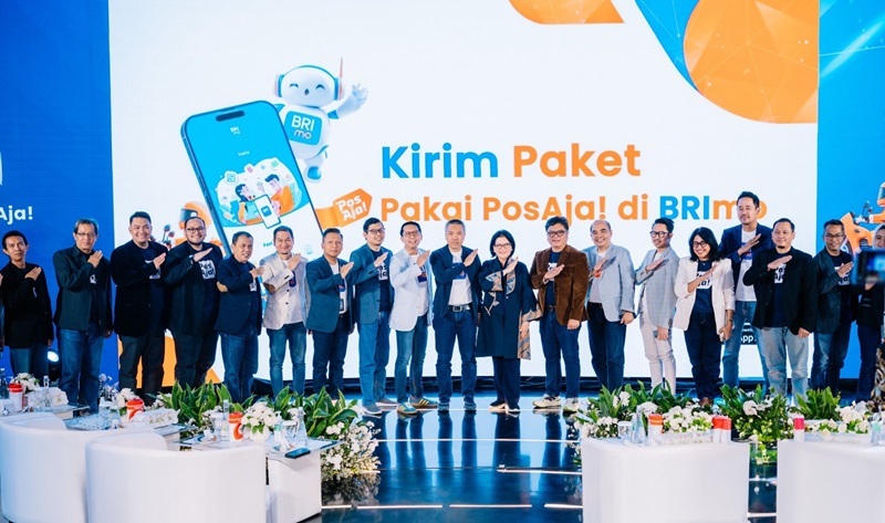 BRI dan Pos Indonesia Luncurkan Fitur Kirim Barang melalui PosAja! di BRImo