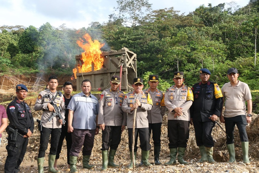 Buntut Kasus Polisi Tembak Polisi, Irjen Suharyono Pimpin Operasi Pemberantasan Tambang Ilegal