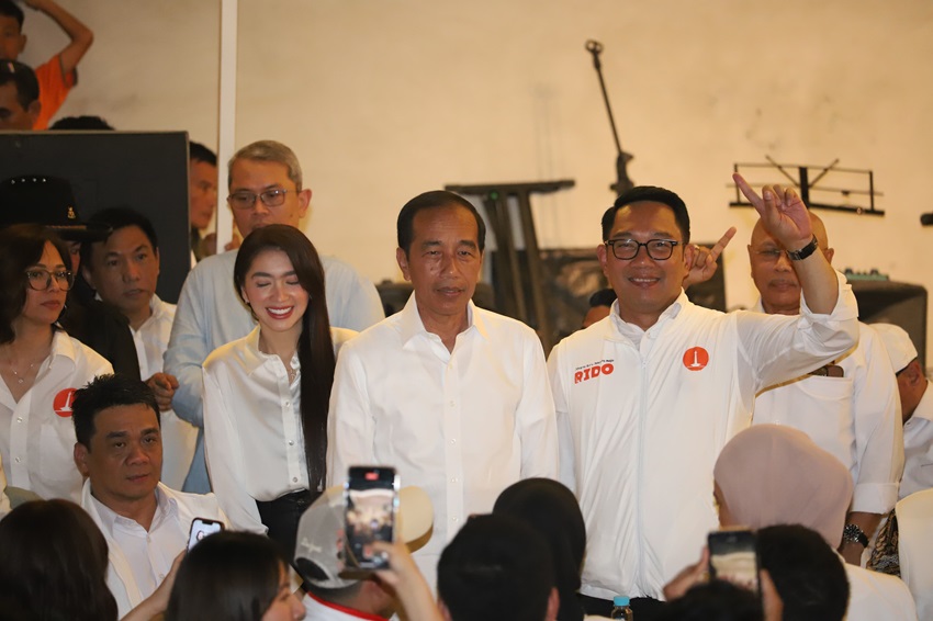 Didukung Jokowi, Ridwan Kamil Yakin Menang Satu Putaran