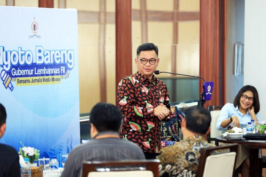 Gubernur Lemhannas: Media Massa Penting dalam Membangun Ketahanan Nasional