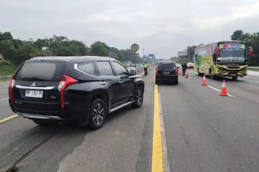 Hari Ini Contraflow Diberlakukan di KM 55-65 Tol Jakarta-Cikampek