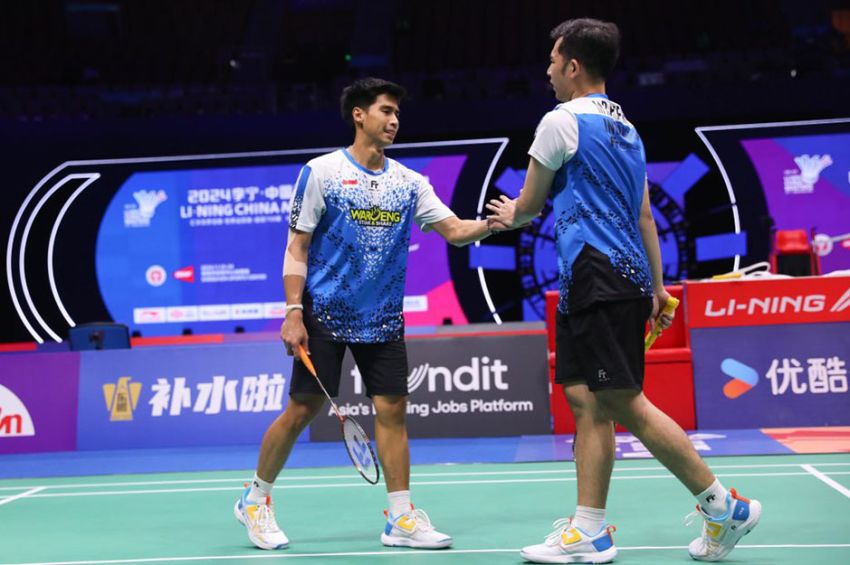 Hasil Final China Masters 2024: Sabar/Reza Runner Up, Indonesia Hampa Gelar