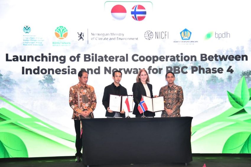 Indonesia-Norwegia Luncurkan RBC-4 untuk Kurangi Emisi Karbon