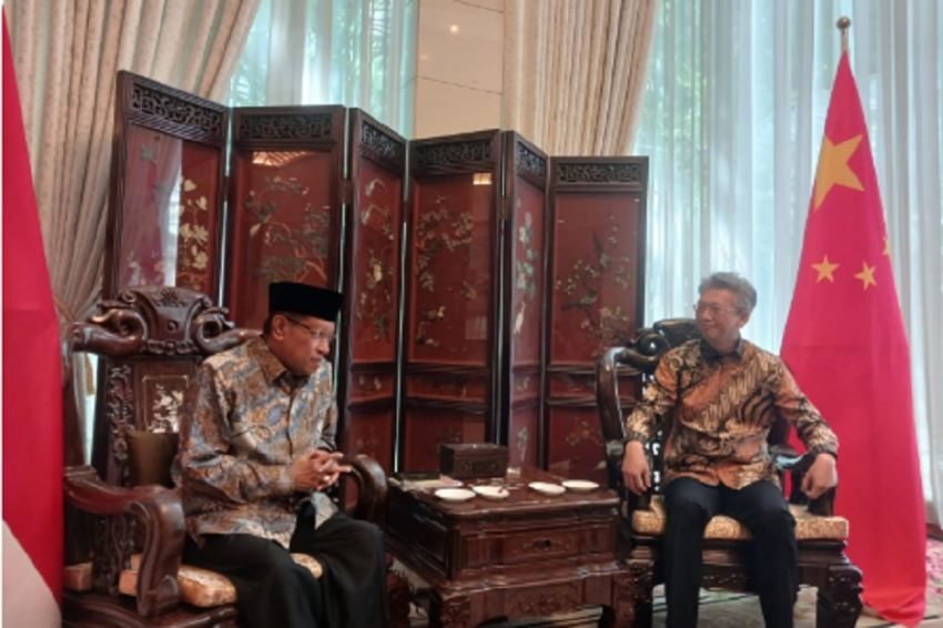 Ketua Umum LPOI Kiai Said Aqil Siroj dan Duta Besar China Siap Kelola Global Muslim Market