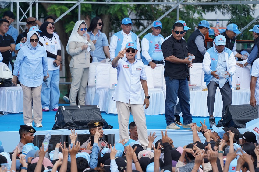 Lapangan Konggoasa Kolaka Jadi Saksi Dukungan untuk ASR-Hugua