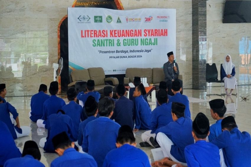 Lazisnu Latih 500 Santri Bogor-Bekasi Keuangan Syariah dan Wirausaha