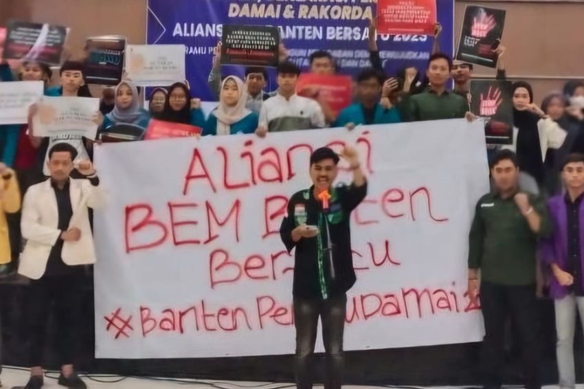 Mahasiswa Sampaikan Keprihatinan, Duga Banyak Politisasi Hukum di Pilkada Banten