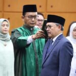 Mendikdasmen Lantik E. Aminudin Aziz sebagai Kepala Perpusnas, Ini Sosoknya