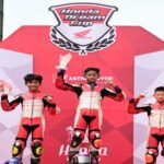 Pembuktian Ziven Pembalap 13 Tahun Dominasi Honda Dream Cup 2024