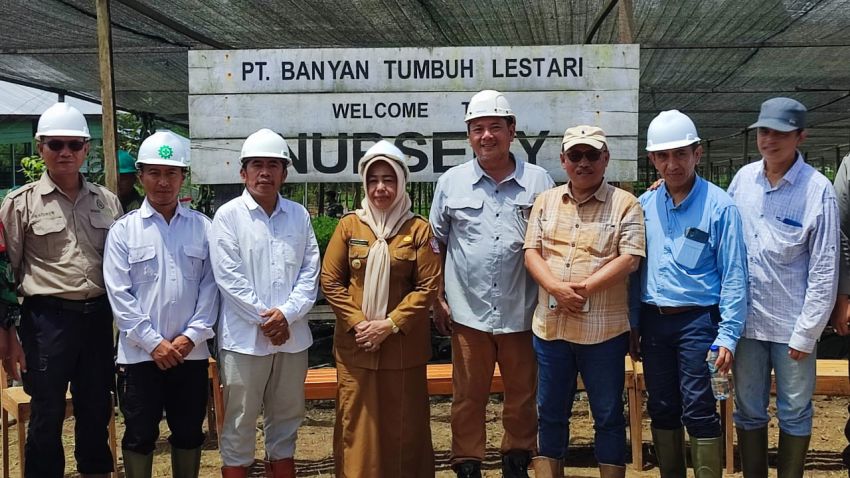 Pemkab Pohuwato Tinjau Pembibitan dan Penanaman Gamal di Popayanto Timur