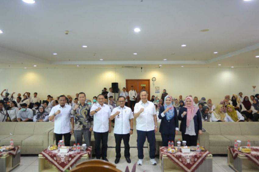 Penjabat Wali Kota Bekasi Apresiasi Kick off AI Talent Management di RSUD