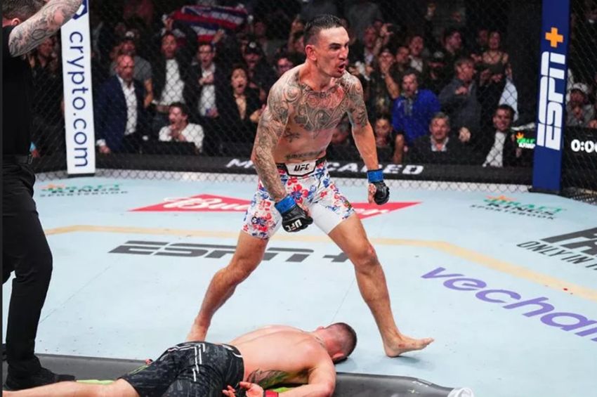 Pertarungan Terbaik UFC 2024: Alex Pereira Petarung Terbaik, Max Holloway Tampilkan KO Spektakuler