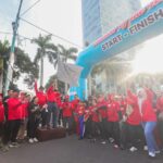 PMI Jakarta Pusat Apresiasi Dukungan MNC Peduli di Acara Gerak Jalan Santai untuk Relawan