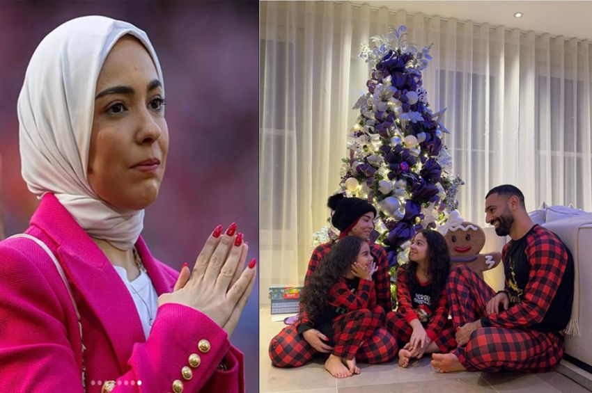 Profil Istri dan Anak Mohamed Salah yang Ikut Merayakan Natal