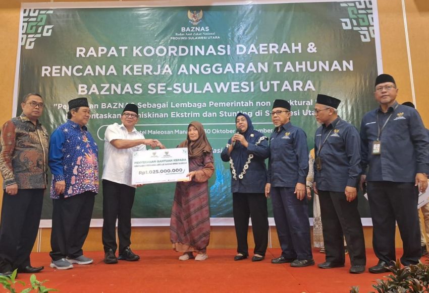 Rakorda se-Sulawesi Utara, BAZNAS Dorong Penguatan Digitalisasi Pengelolaan Zakat di Daerah