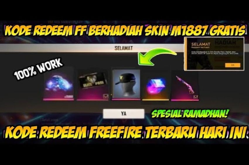 Refa Ardhi: Cara Mudah Dapat Skin M1887 Gratis dengan Kode Redeem