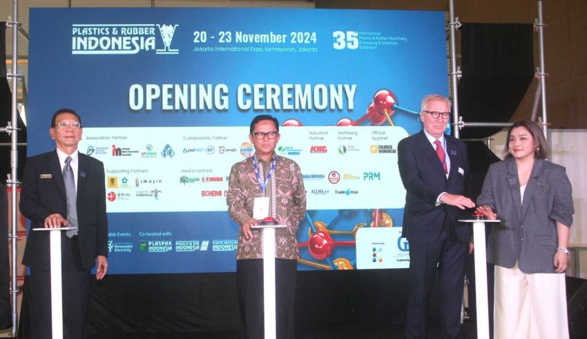 Resmi Dibuka, Plastics & Rubber Indonesia 2024 Dorong Keberlanjutan Industri