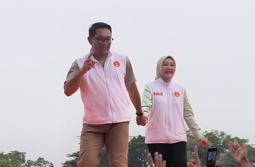 Ridwan Kamil Sosialisasikan Program RIDO di Kampanye Akbar