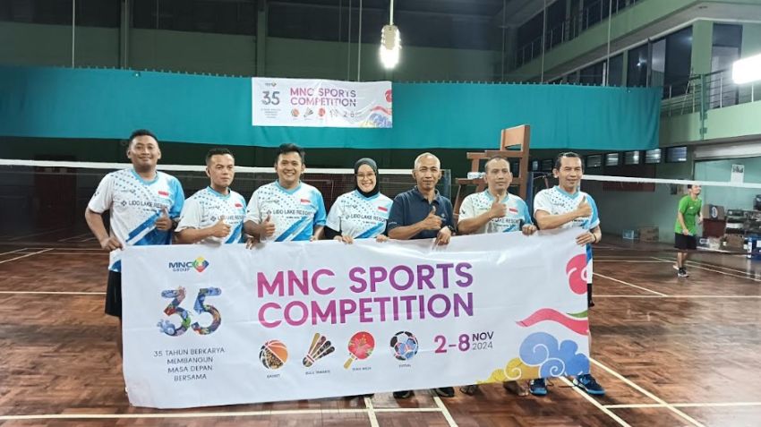 Runner Up Turnamen Bulu Tangkis MNC Sports Competition 2024, LIDO: Yang Penting Kebersamaan