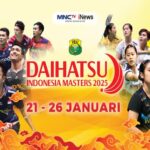 Saksikan Turnamen Daihatsu Indonesia Masters 2025, LIVE di MNCTV