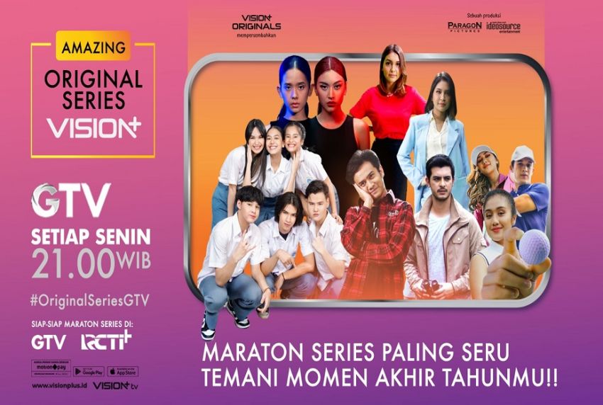 Skripsick dan Temen Ngekost Gantikan Catatan Akhir Sekolah, Temani Family Time di Amazing Series Vision+ GTV!