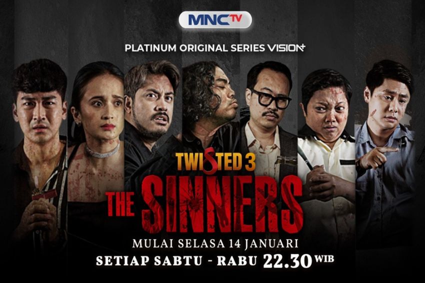 Teror Hantu Wanita yang Menuntut Balas, Saksikan Platinum Original Series Twisted 3 The Sinners di MNCTV