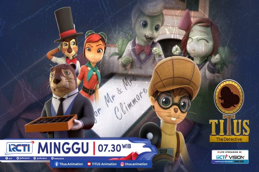 Titus The Detective Episode POISONED CHOCOLATE di RCTI, Minggu 29 Des 2024 Jam 07.30 Pagi