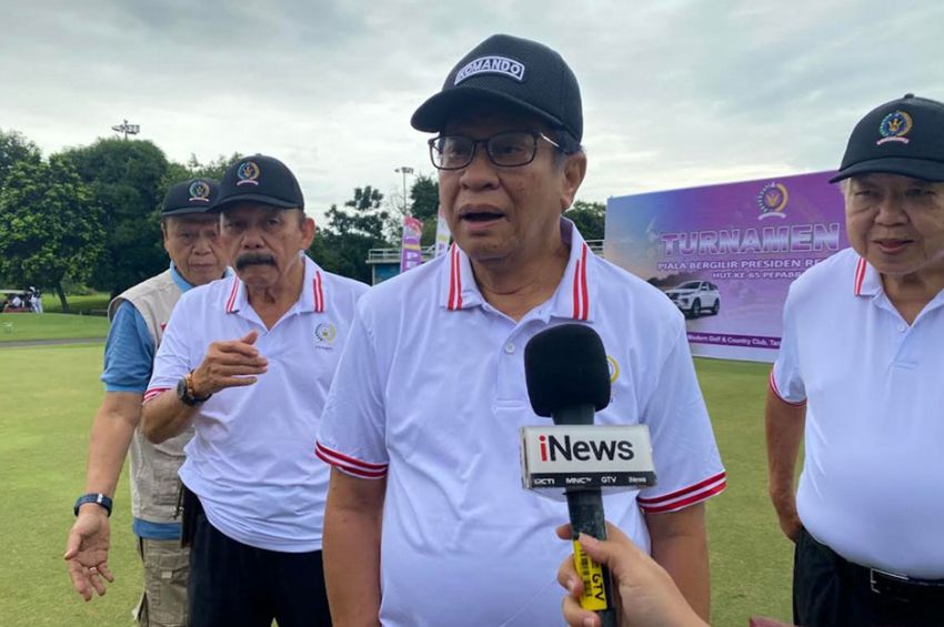 Turnamen Golf HUT ke-65 Pepabri Berlangsung Meriah, Agum Gumelar: Ajang Silaturahmi TNI-Polri