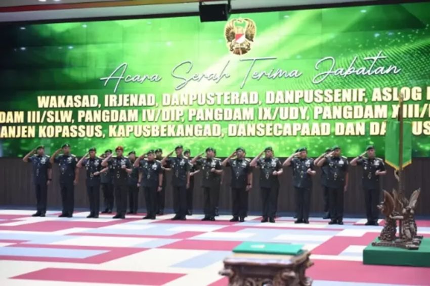 Update Daftar 22 Letjen TNI Aktif Bertugas, 4 Orang Lulusan Terbaik Akmil