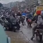 Viral! Cairan Kimia Tumpah di Jalan Nasional Padalarang Bandung, Mobil dan Motor Rusak