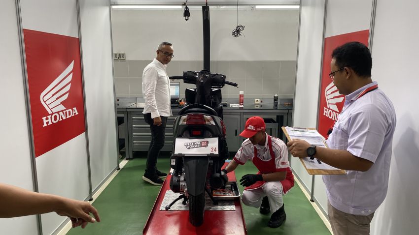 AHM Gelar Festival Vokasi, Motor Listrik Honda EM1 e: Jadi Materi Ujian