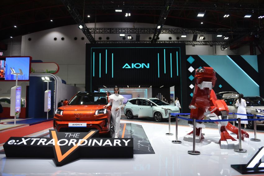 AION V Series Terbaru Kenalkan di IIMS 2025, Segini Harganya