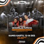 Aksi Petarung Terbaik Dunia di Gamma World MMA Champions 2024, 12-14 Desember 2024 Pukul 23.30 WIB di iNews