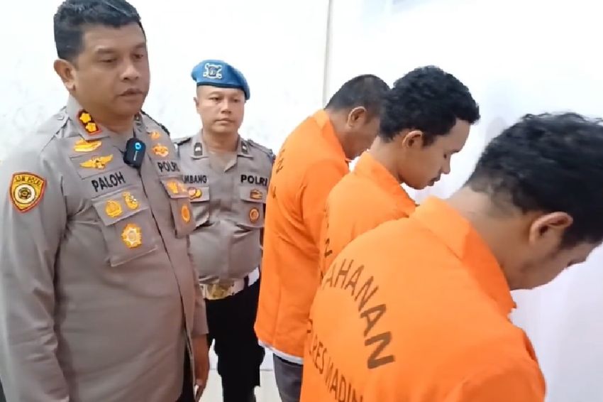 Aniaya Pengepul Sawit, Anggota Polisi di Madina dan 2 Anaknya Jadi Tersangka