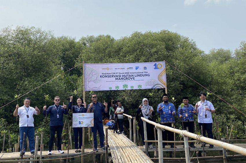 Berusia 1 Dekade, MNC Bank Jaga Keberlanjutan Lewat Konservasi Hutan Mangrove