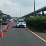 Contraflow Diberlakukan di Ruas Tol Jagorawi Arah Jakarta KM 21+850 hingga KM 11+700