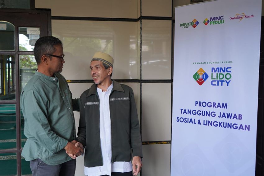 CSR Peduli Masjid KEK MNC Lido City Bergulir hingga Ramadan