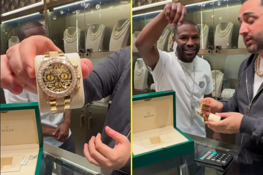 Floyd Mayweather Bikin Gempar, Beli Jam Tangan Langka Seharga Rp6,5 Miliar!