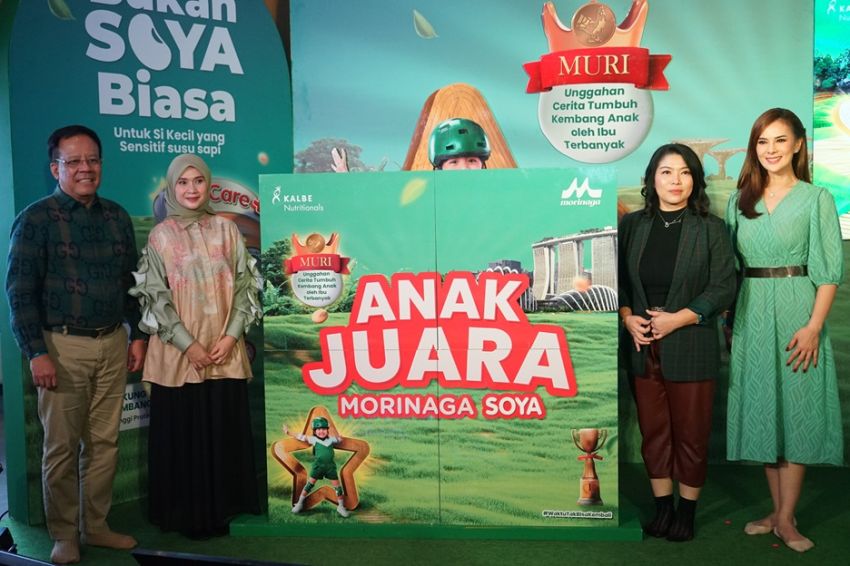 Gerakan 1000 Cerita Bunda untuk Anak Juara Cetak Rekor MURI