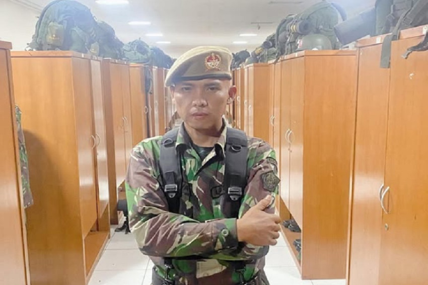 Hard GumayTernyata Anggota Komcad TNI, Ini Pangkat yang Dimiliki