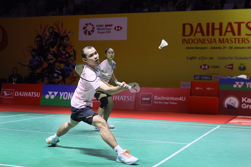 Hasil Indonesia Masters 2025: Comeback Dramatis, Rinov/Lisa ke Semifinal